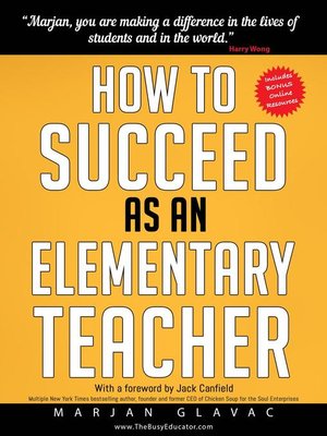 cover image of How to Succeed as an Elementary Teacher